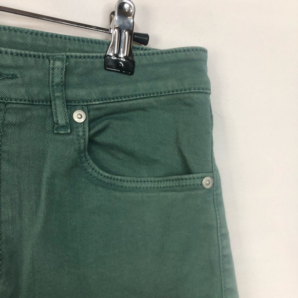 Loft Skinny Jeans Fitted Cropped Green - Picture 3 of 6